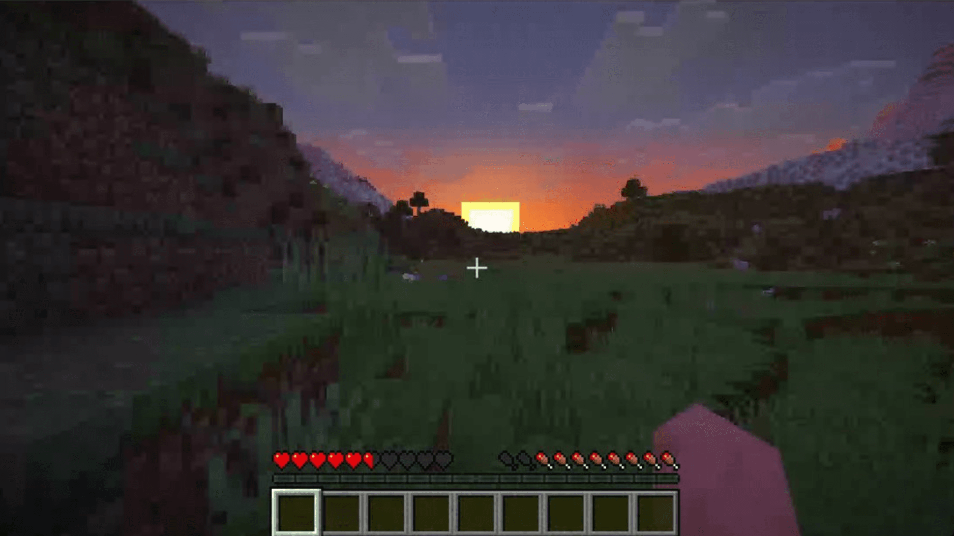 Minecraft gameplay